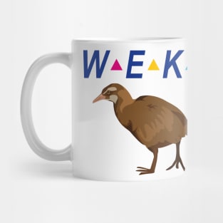 WEKA Native New Zealand Bird Mug